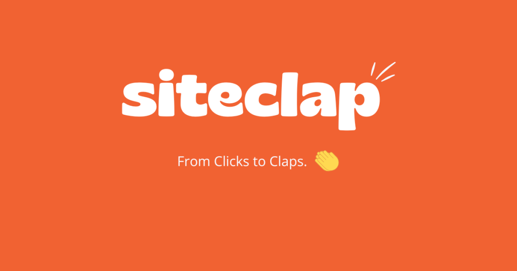 Siteclap, From Clicks to Claps Share
